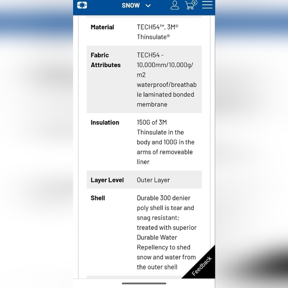 Women's Polaris Switchback snowmobile Winter jacket plus size 3x, New! - Picture 15 of 16